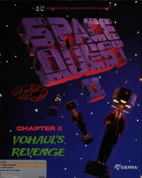 Space Quest II - Vohaul's Revenge box cover front